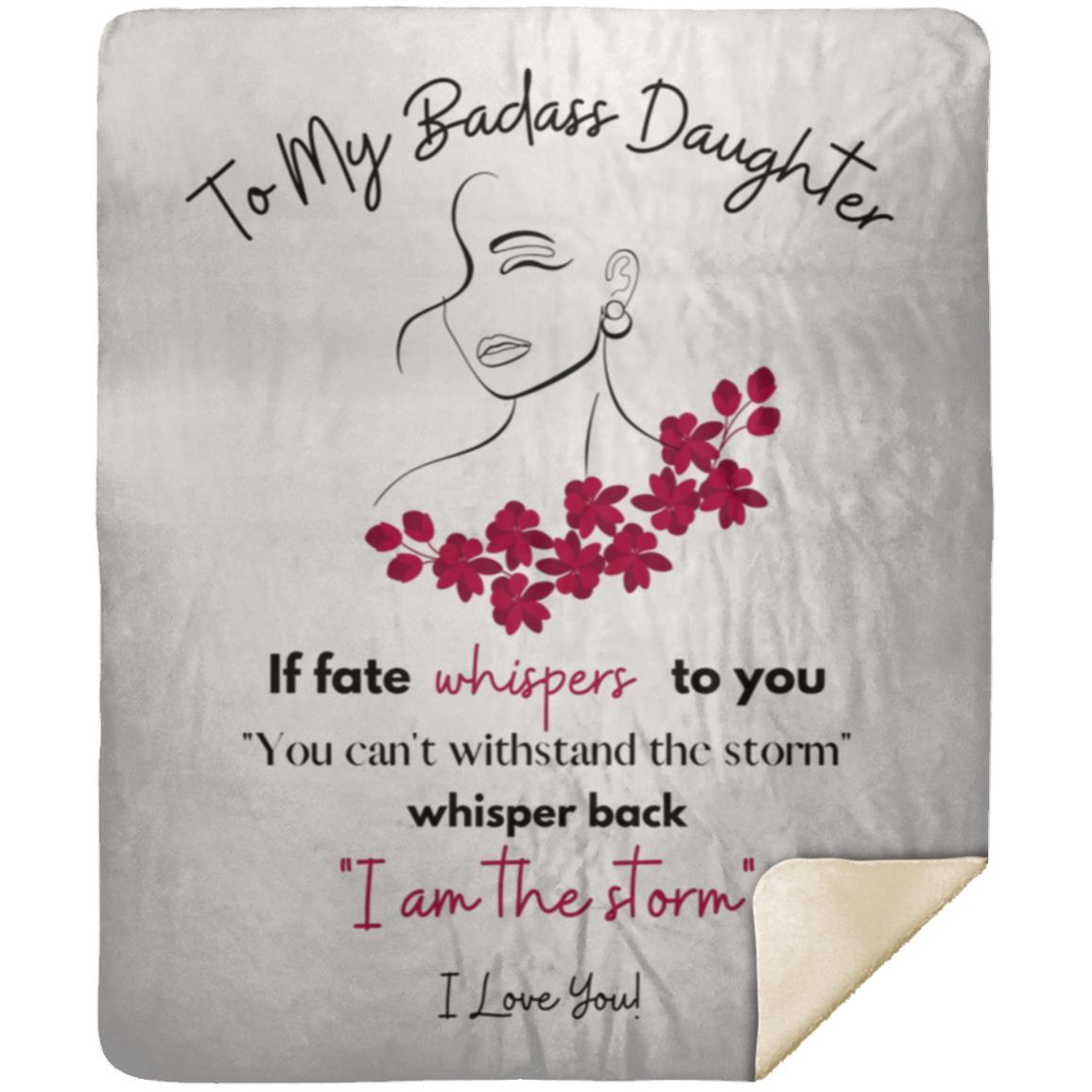 To My Badass Daughter / I am the Storm / Pink Blanket
