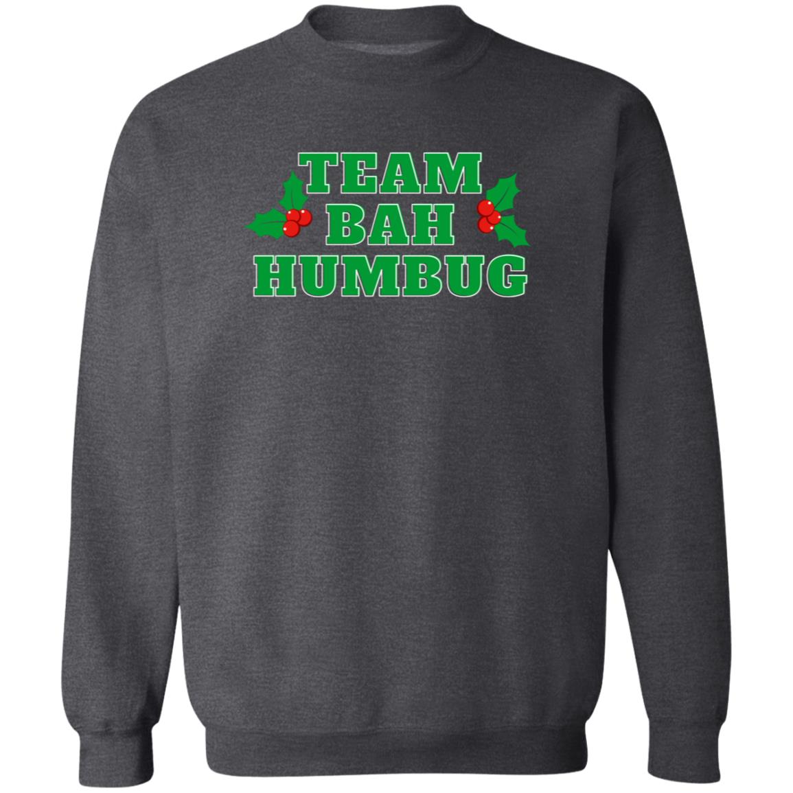 Team Bah Humbug (Christmas) G180 Crewneck Pullover Sweatshirt