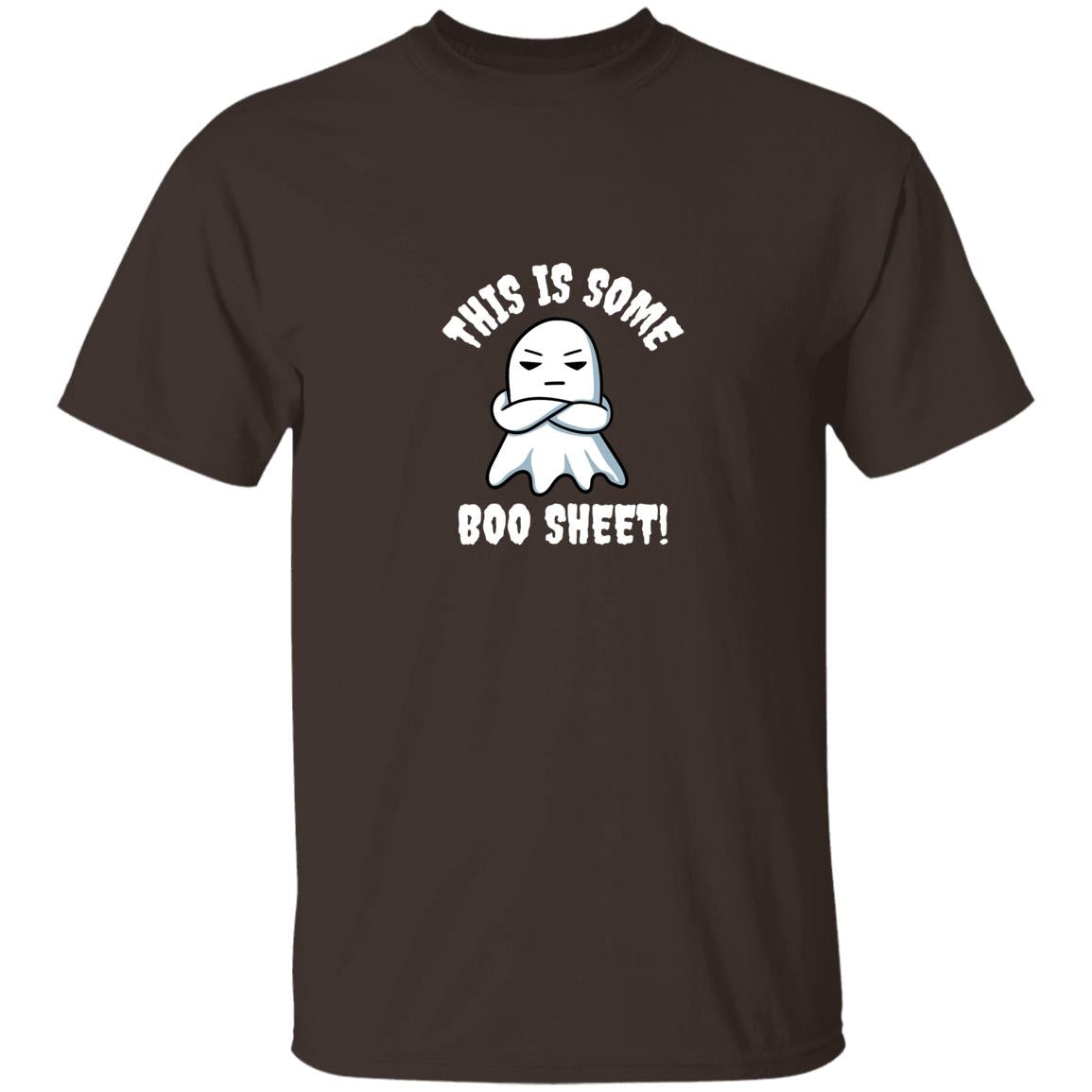 BOO SHEET- (Halloween) 5.3 oz. T-Shirt