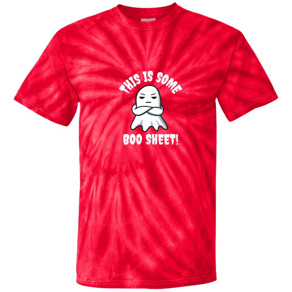 Boo Sheet (Halloween) - 100% Cotton Tie Dye T-Shirt