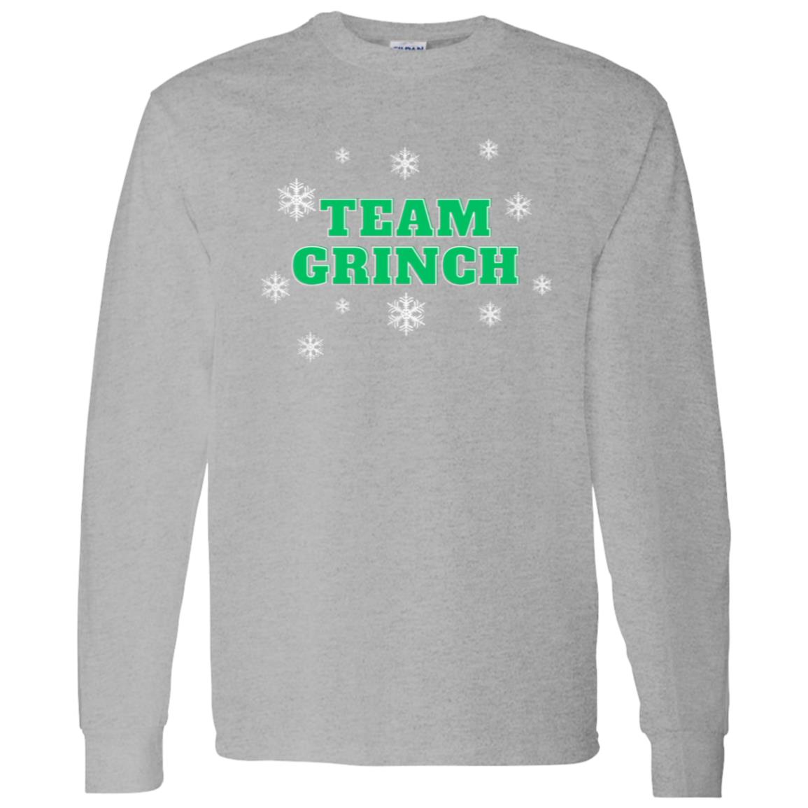 Team Grinch (Christmas) G540 LS T-Shirt 5.3 oz.