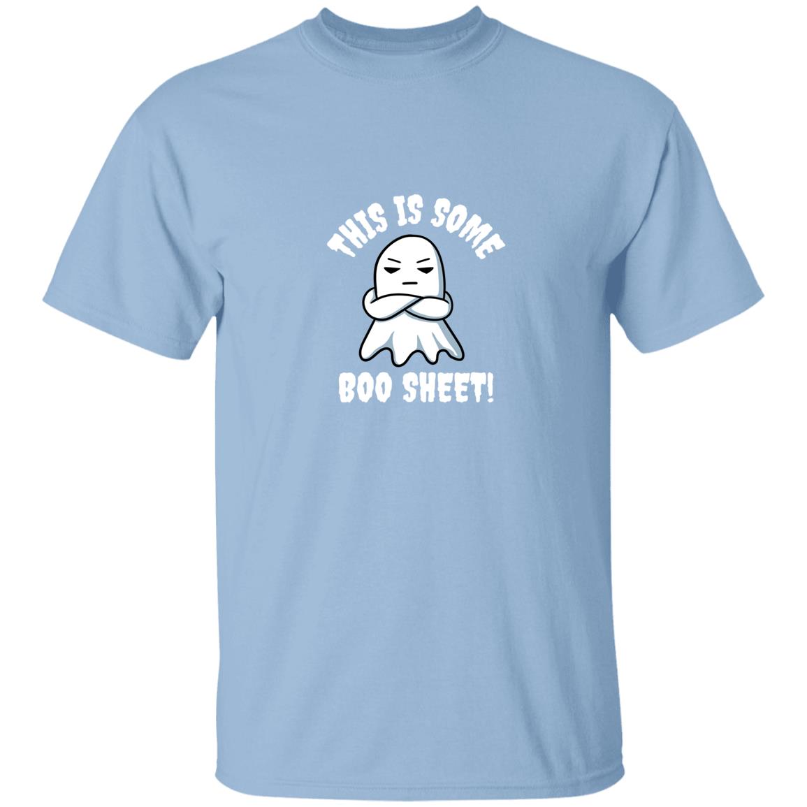 BOO SHEET- (Halloween) 5.3 oz. T-Shirt