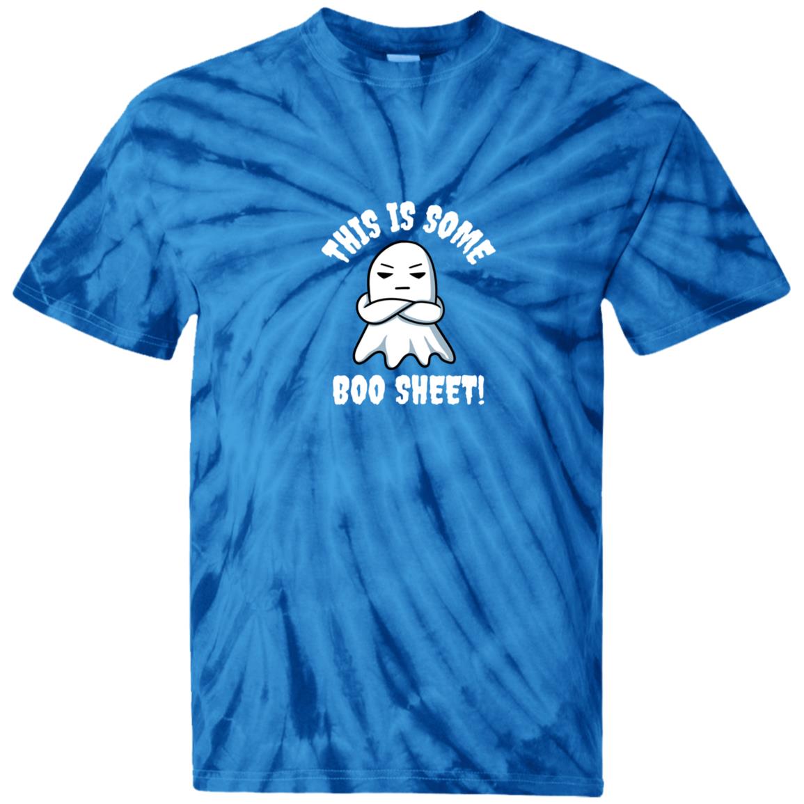 Boo Sheet (Halloween) - 100% Cotton Tie Dye T-Shirt