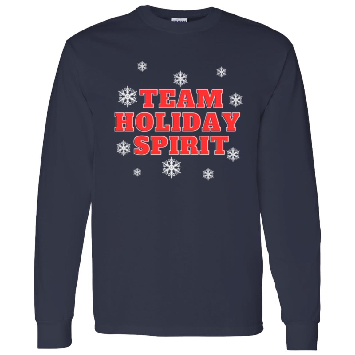Team Holiday Spirit (Christmas) T-Shirt 5.3 oz.