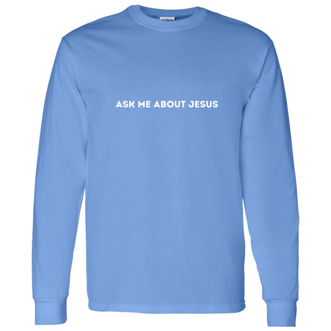 Ask me about Jesus (Faith) T-Shirt 5.3 oz.