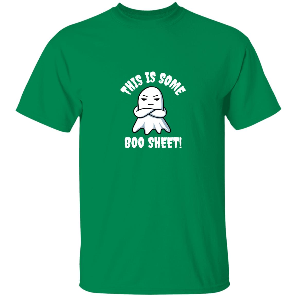 BOO SHEET- (Halloween) 5.3 oz. T-Shirt