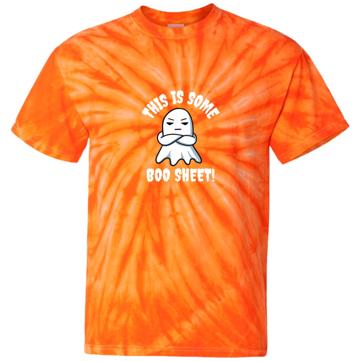 Boo Sheet (Halloween) - 100% Cotton Tie Dye T-Shirt