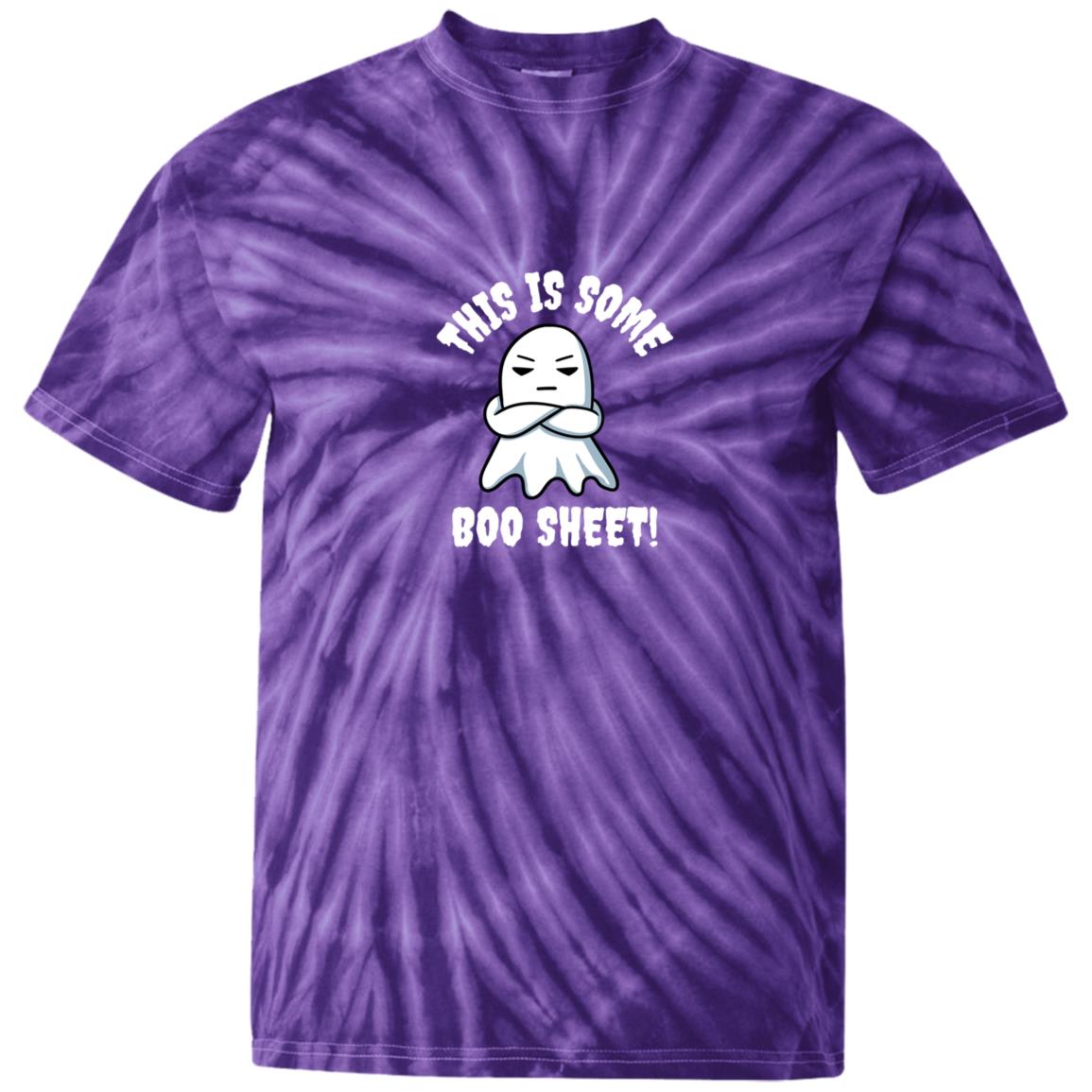 Boo Sheet (Halloween) - 100% Cotton Tie Dye T-Shirt