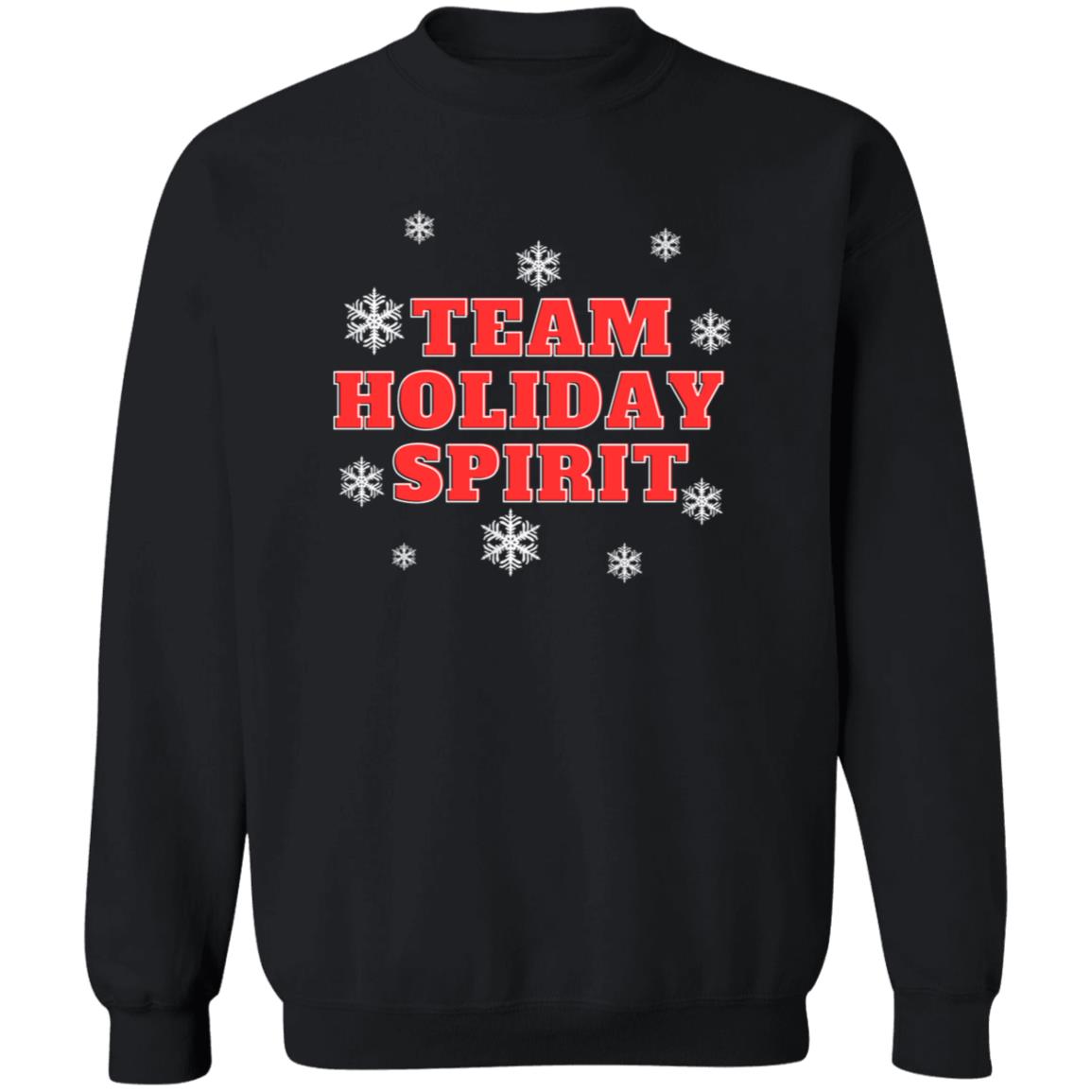 Team Holiday Spirit (Christmas) - Crewneck Pullover Sweatshirt
