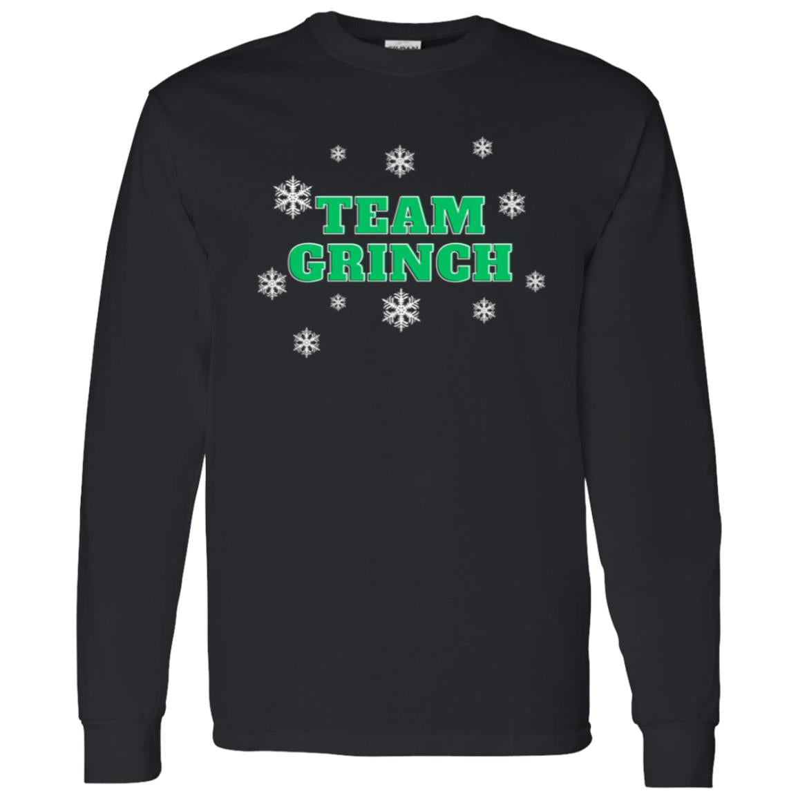 Team Grinch (Christmas) G540 LS T-Shirt 5.3 oz.