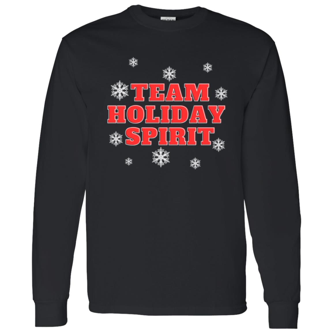 Team Holiday Spirit (Christmas) T-Shirt 5.3 oz.