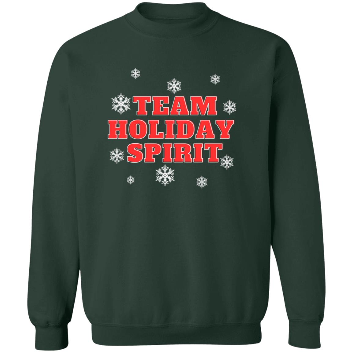 Team Holiday Spirit (Christmas) - Crewneck Pullover Sweatshirt