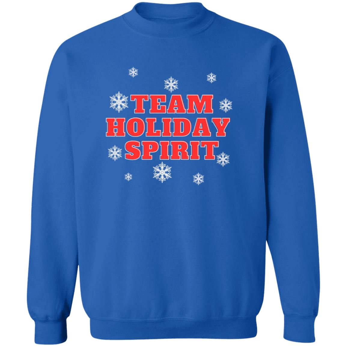 Team Holiday Spirit (Christmas) - Crewneck Pullover Sweatshirt