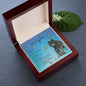 To My Badass Daughter - (Wolf) - Everlasting Love Necklace