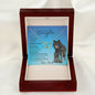 To My Badass Daughter - (Wolf) - Everlasting Love Necklace
