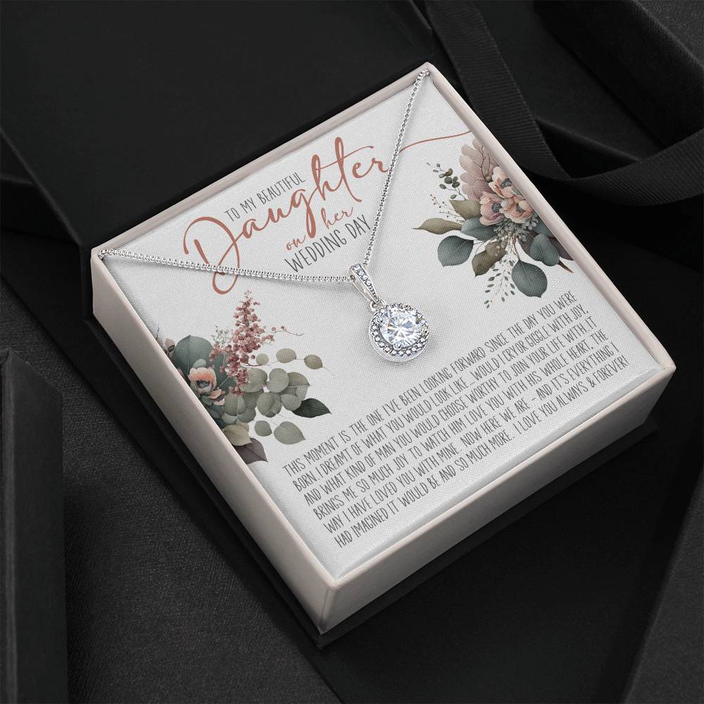 To My Daughter on Her Wedding Day (Bride / Wedding) - Eternal Hope Necklace
