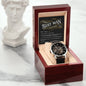 To My Best Man (Wedding) - Openwork Watch