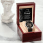 To My Incredible Friend ( Male Lion) / Best Friend - Men's Openwork Watch