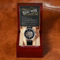 To My Best Man (Wedding) - Openwork Watch