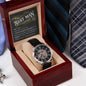 To My Best Man (Wedding) - Openwork Watch
