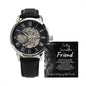 To My Incredible Friend ( Male Lion) / Best Friend - Men's Openwork Watch