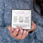 Daughter (Floral Ring Card) - Forever Love Necklace