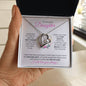 Daughter (Floral Ring Card) - Forever Love Necklace