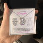 Daughter (Floral Ring Card) - Forever Love Necklace