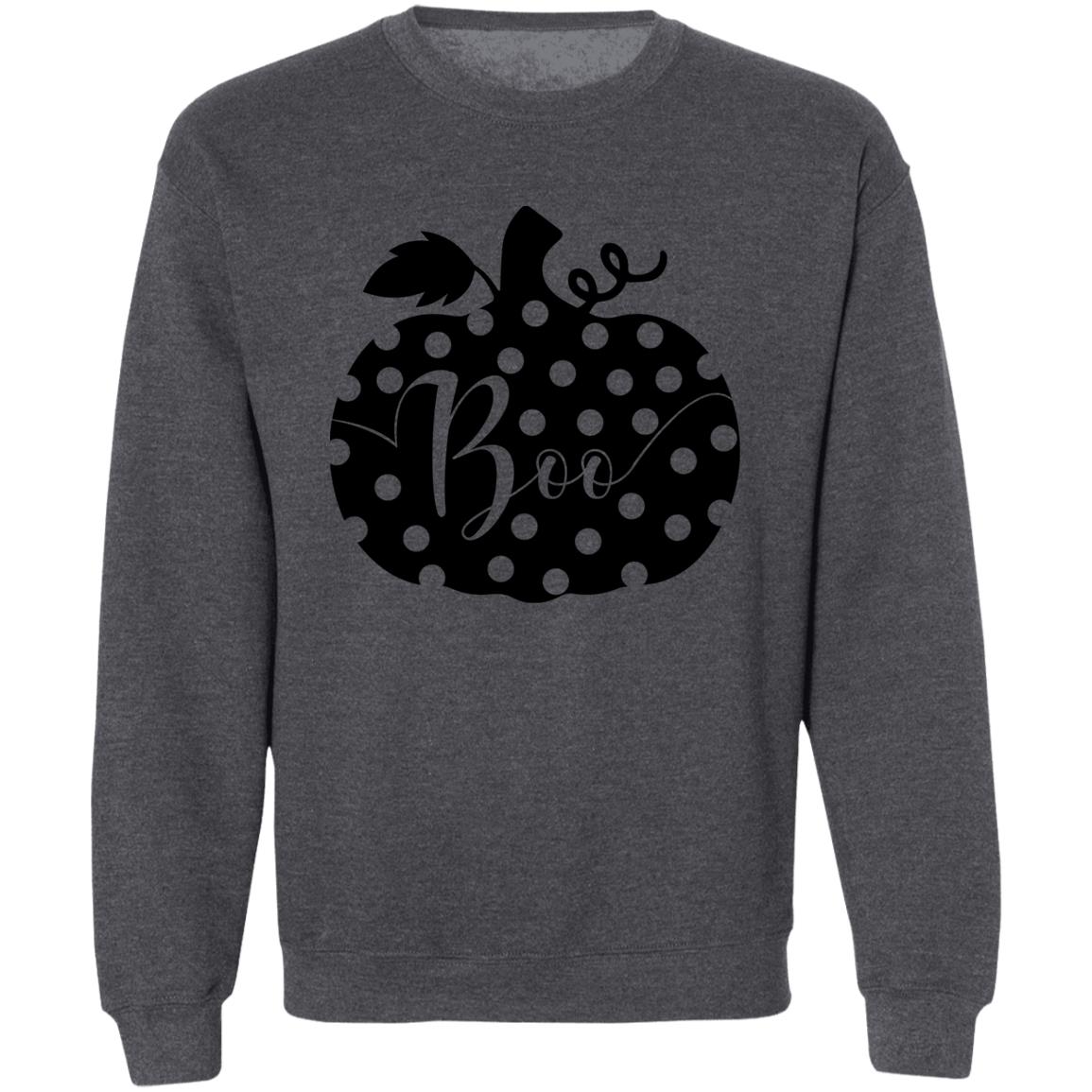Boo - Halloween - Z65x Pullover Crewneck Sweatshirt 8 oz (Closeout)