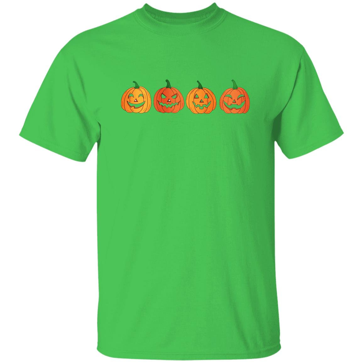 Four Pumpkin - Halloween - G500 5.3 oz. T-Shirt