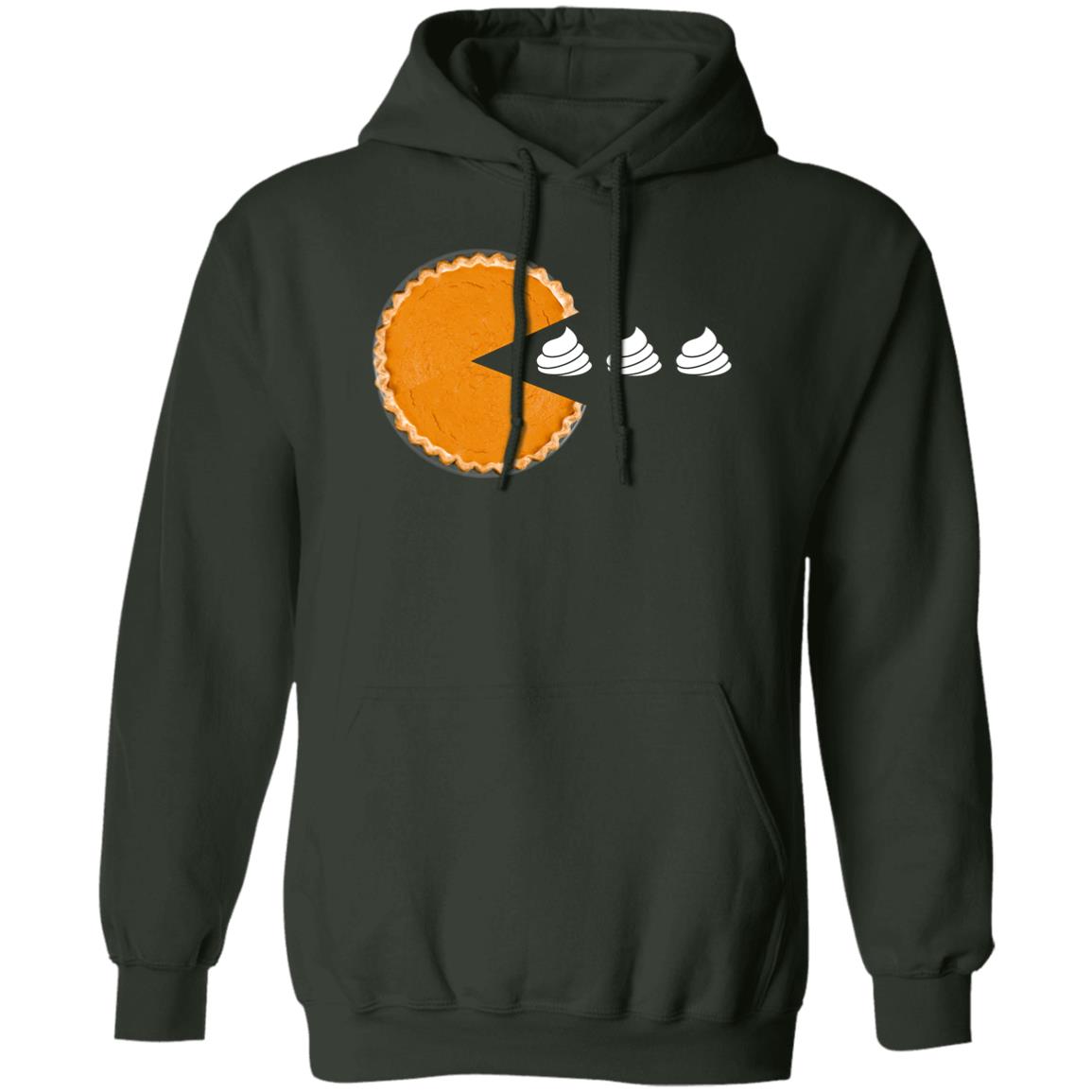 Pack it up, Pack it in (Thanksgiving /Pac man Pumpkin Pie ) Pullover Hoodie