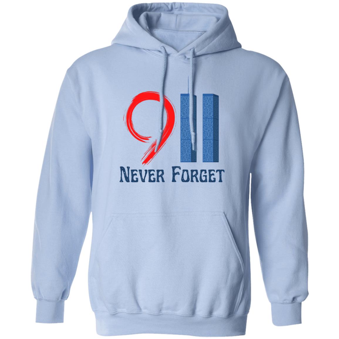 Never Forget (7)-G185 Pullover Hoodie