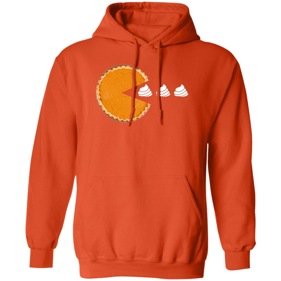 Pack it up, Pack it in (Thanksgiving /Pac man Pumpkin Pie ) Pullover Hoodie