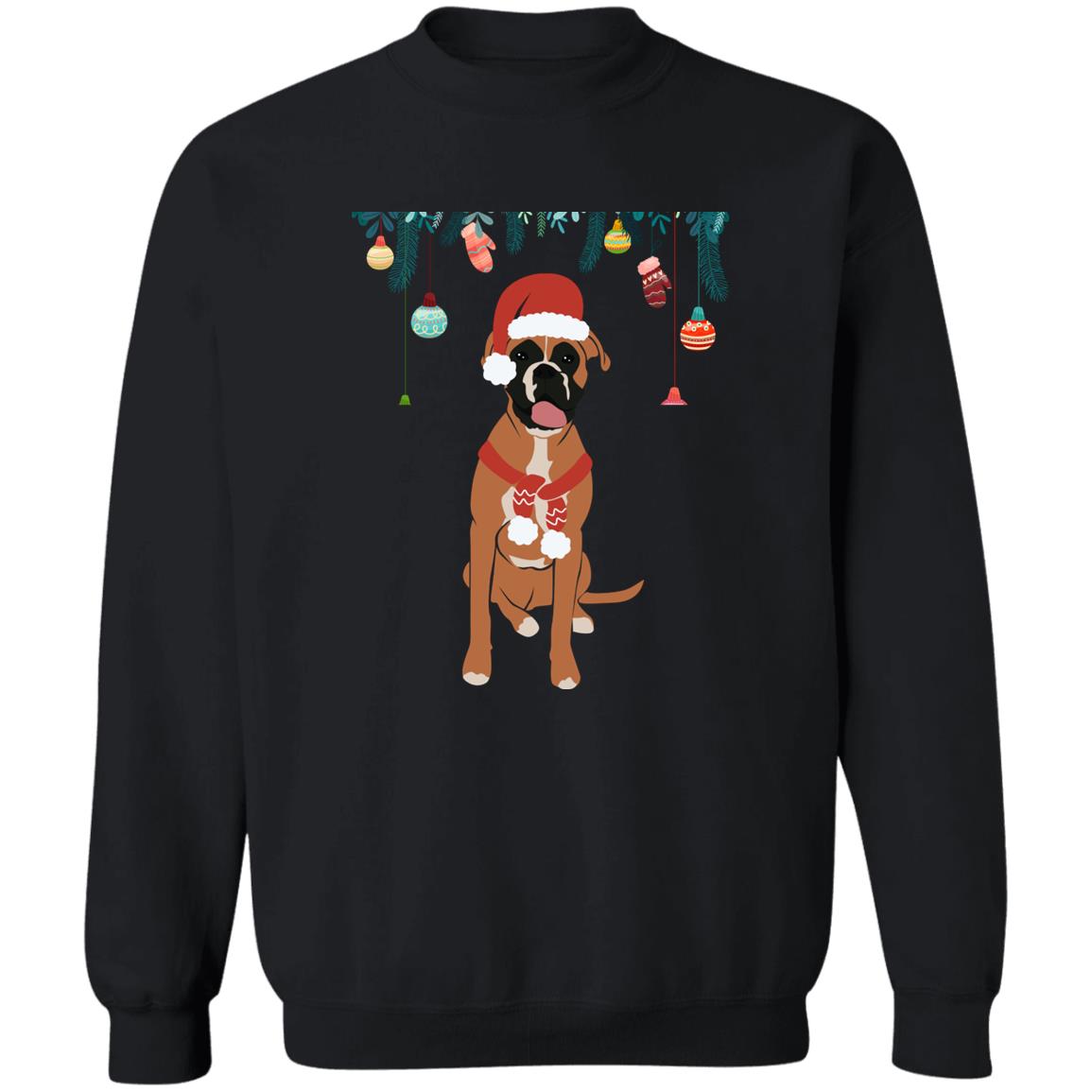 It's a Dog on Christmas - G180 Crewneck Pullover Sweatshirt