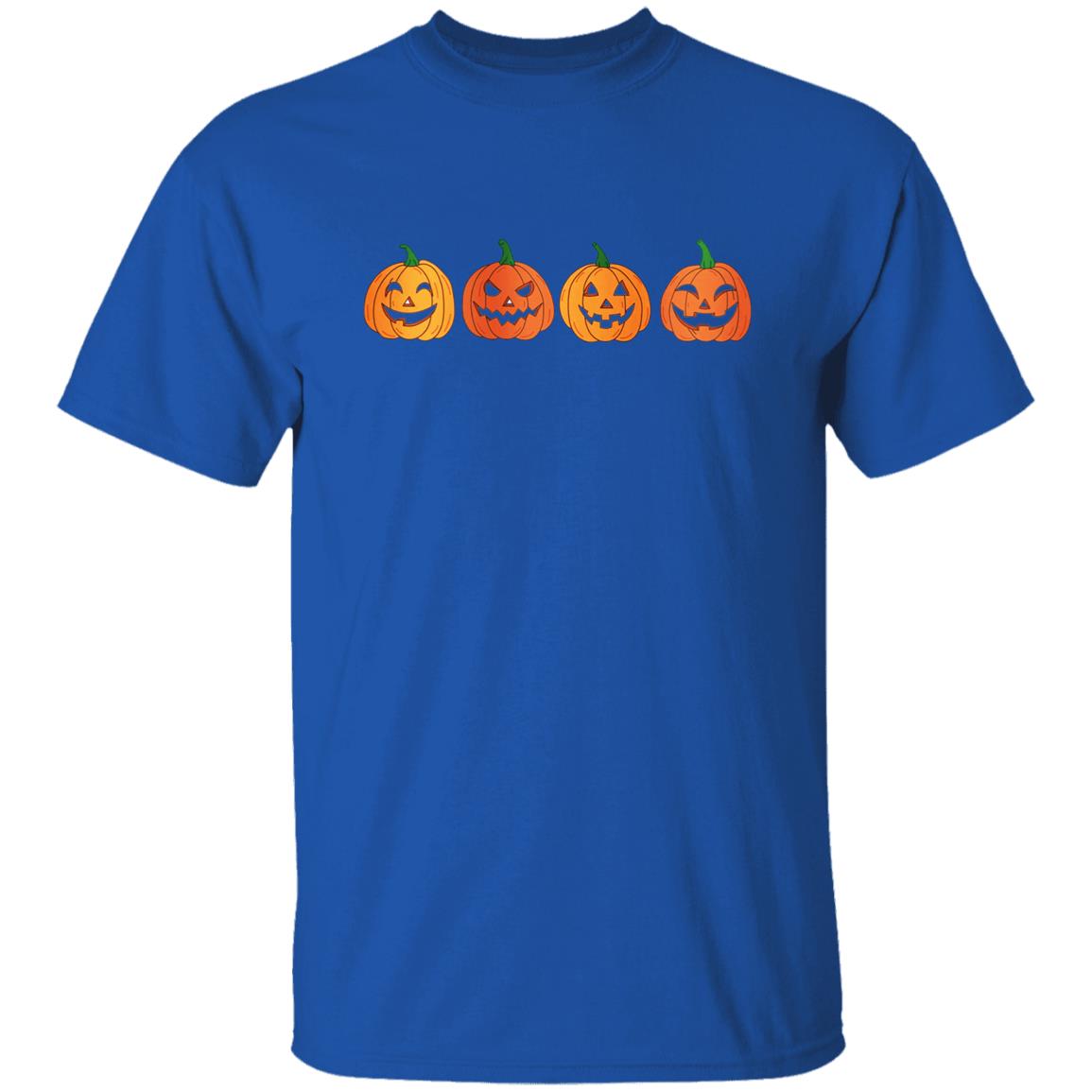 Four Pumpkin - Halloween - G500 5.3 oz. T-Shirt