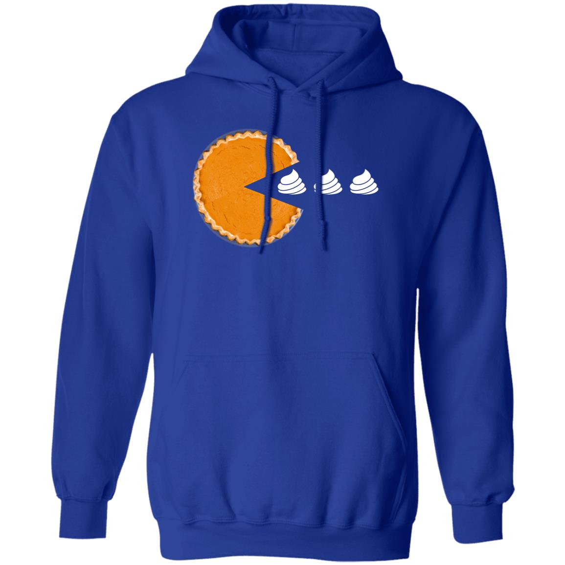 Pack it up, Pack it in (Thanksgiving /Pac man Pumpkin Pie ) Pullover Hoodie