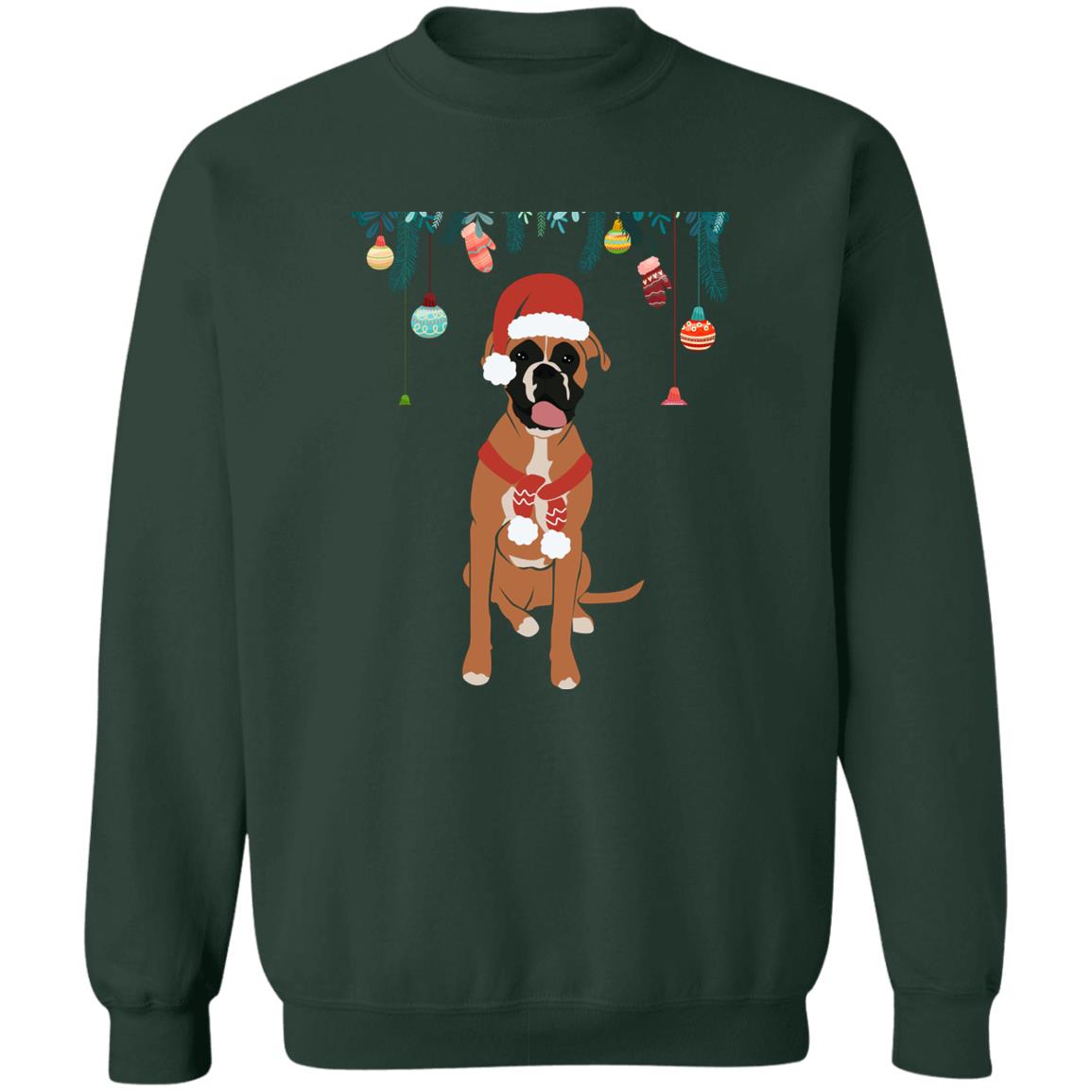 It's a Dog on Christmas - G180 Crewneck Pullover Sweatshirt