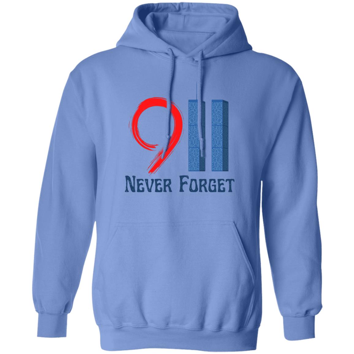 Never Forget (7)-G185 Pullover Hoodie