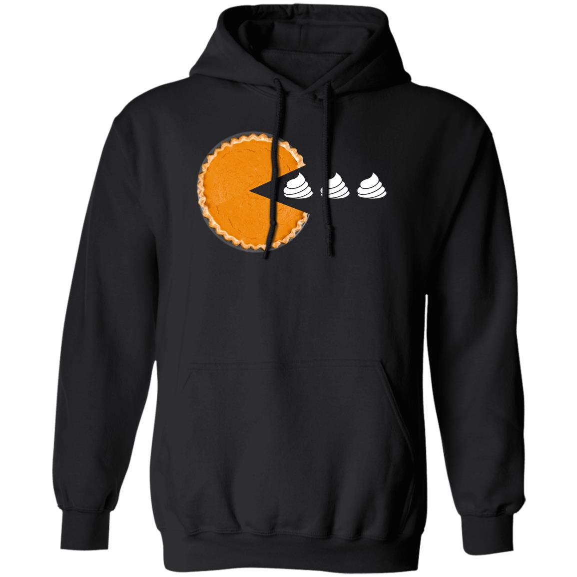 Pack it up, Pack it in (Thanksgiving /Pac man Pumpkin Pie ) Pullover Hoodie