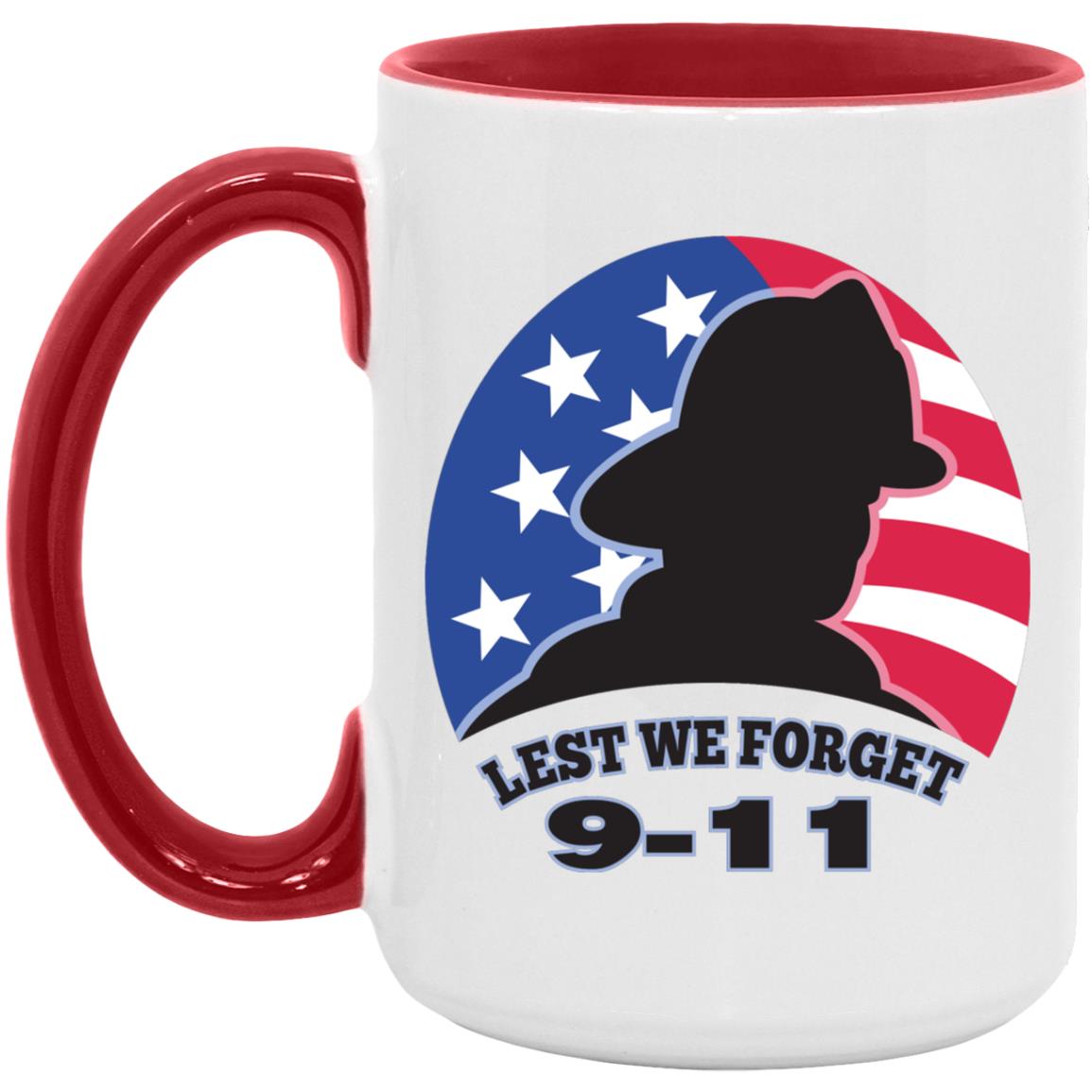 Never Forget (9)- 15oz. Accent Mug