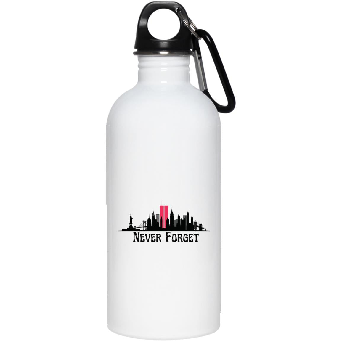Never Forget (3) - 20 oz. Stainless Steel Water Bottle