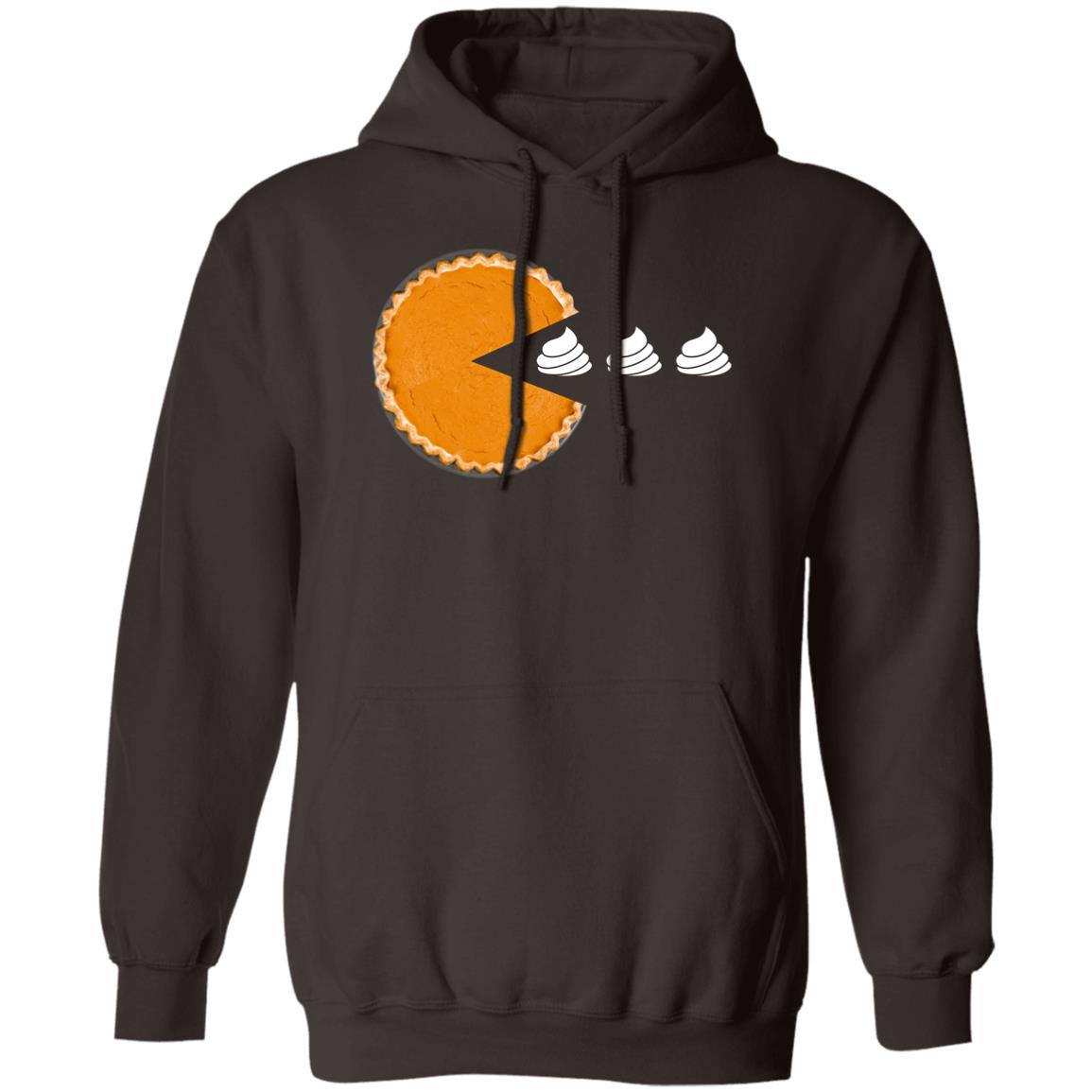 Pack it up, Pack it in (Thanksgiving /Pac man Pumpkin Pie ) Pullover Hoodie