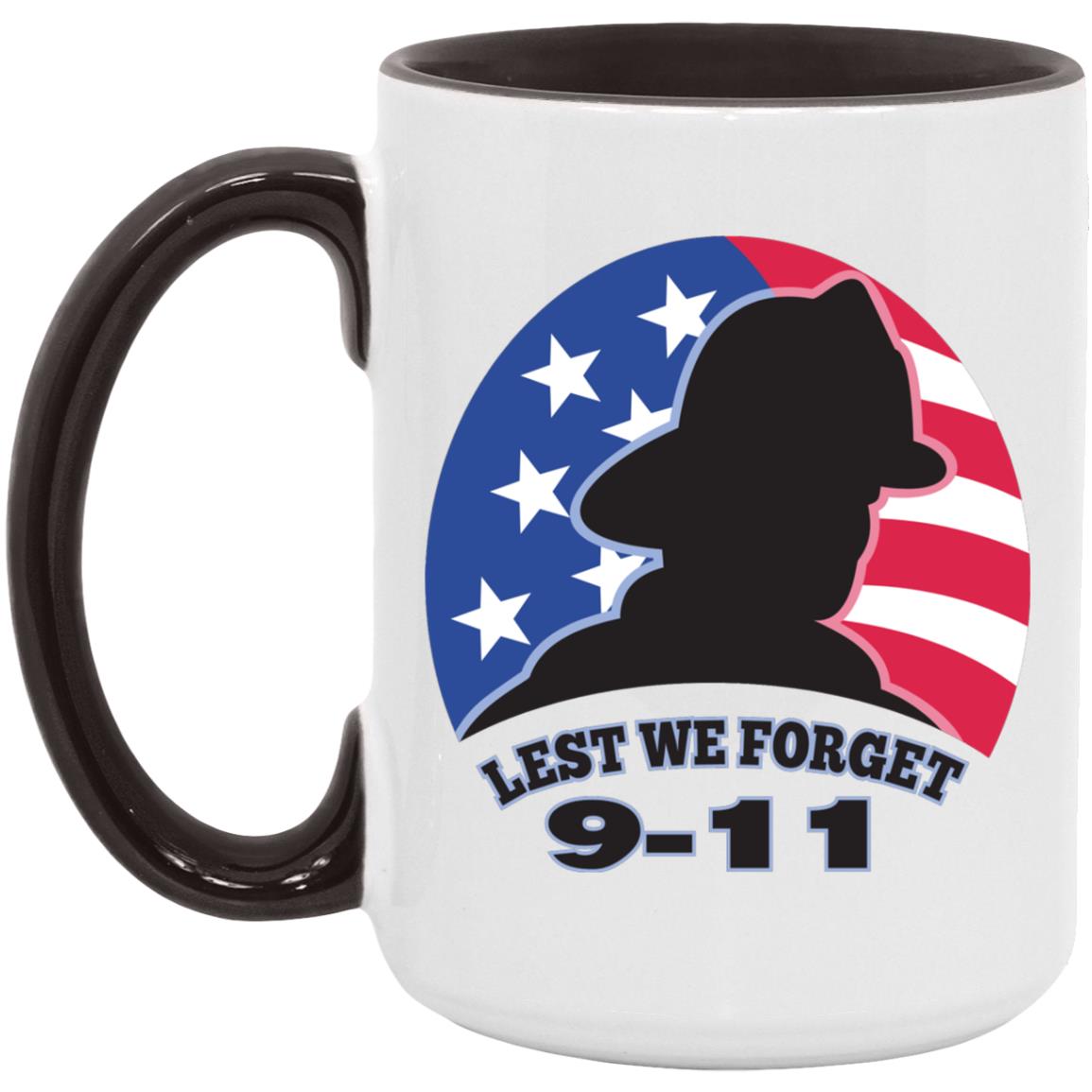 Never Forget (9)- 15oz. Accent Mug