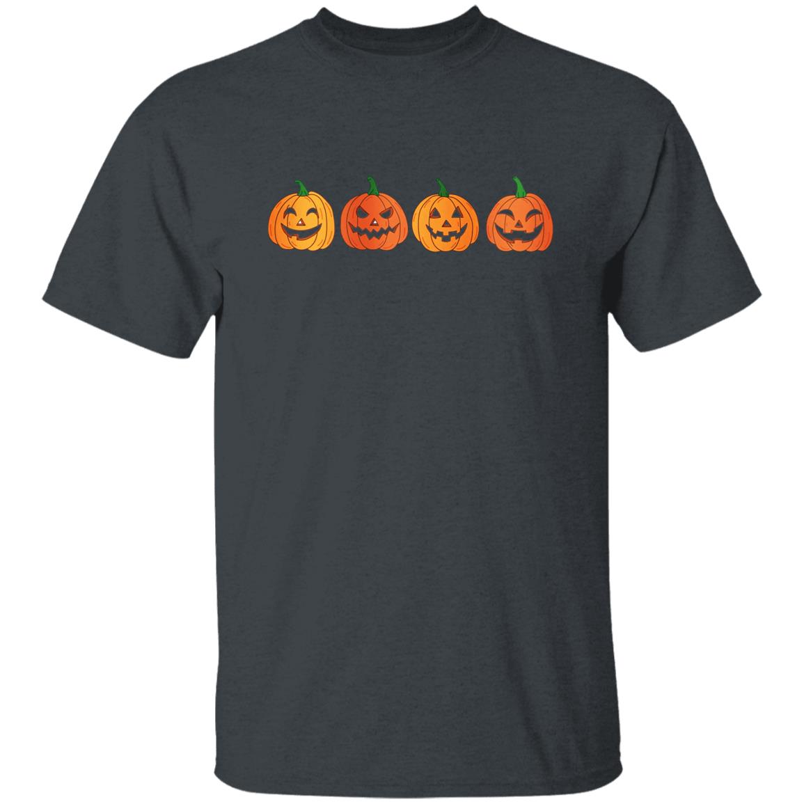 Four Pumpkin - Halloween - G500 5.3 oz. T-Shirt