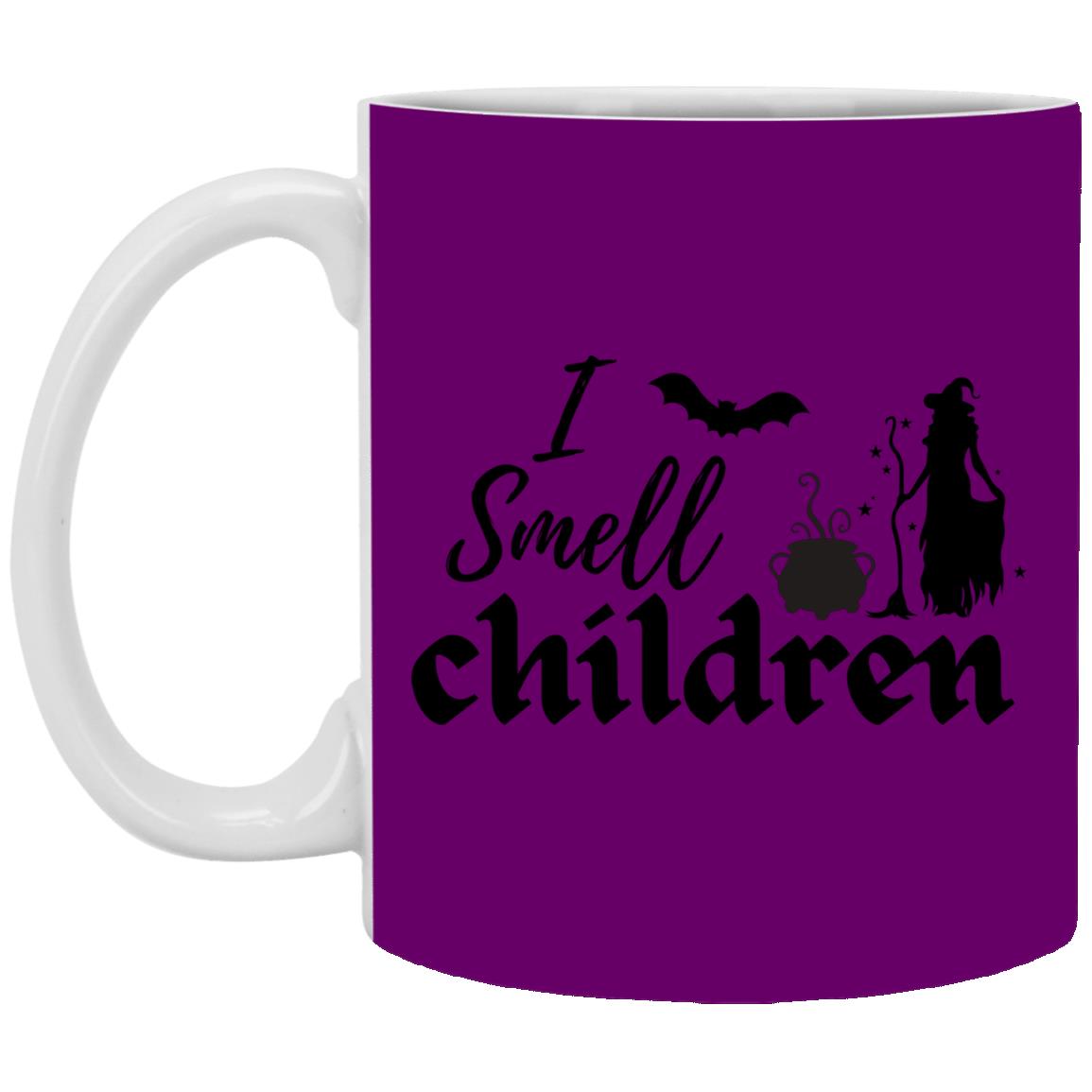 I smell children - Halloween - XP8434 11 oz. White Mug