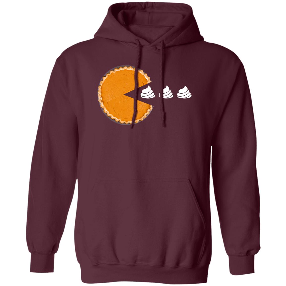 Pack it up, Pack it in (Thanksgiving /Pac man Pumpkin Pie ) Pullover Hoodie