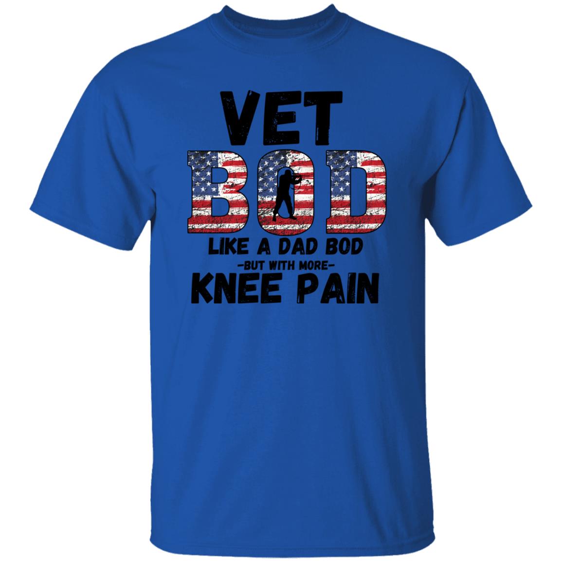 Vet Bod / Knee Pain (Veterans) T-Shirt