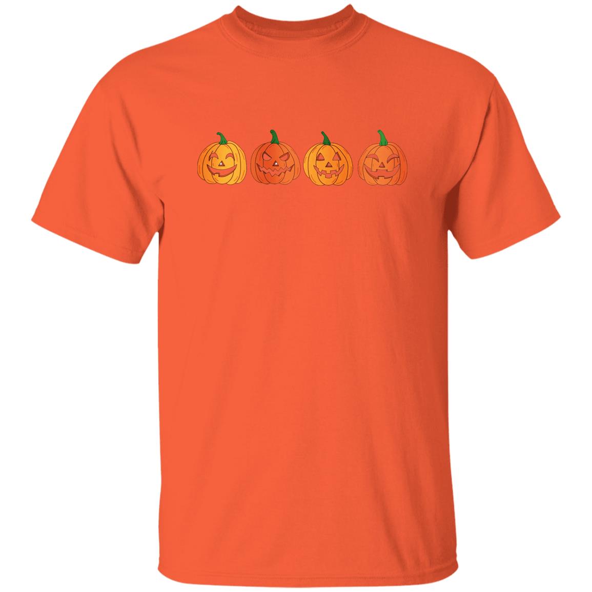 Four Pumpkin - Halloween - G500 5.3 oz. T-Shirt