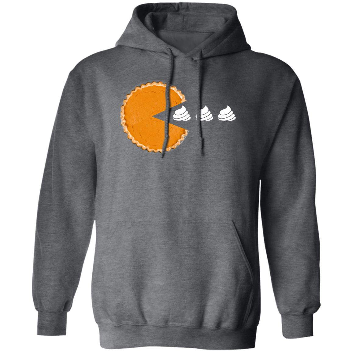 Pack it up, Pack it in (Thanksgiving /Pac man Pumpkin Pie ) Pullover Hoodie