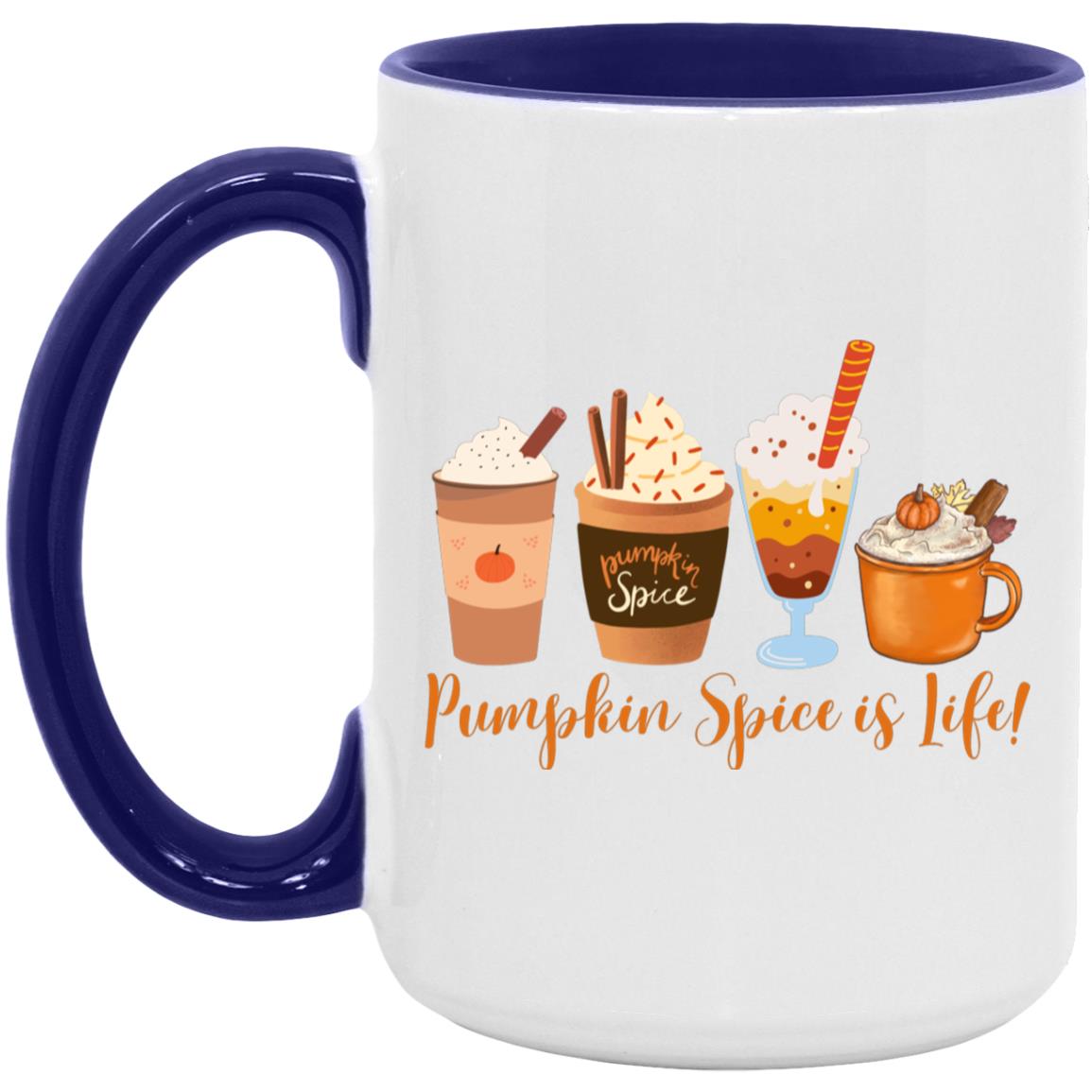 Pumpkin Spice - Thanksgiving - AM15OZ 15oz. Accent Mug